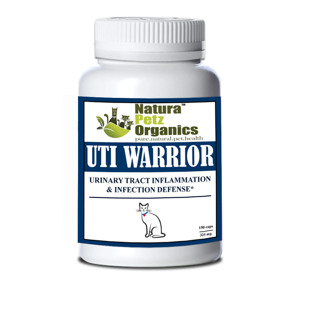 Uti Warrior Max Urinary Tract Inflammation/Infection, CAT 325 mg., CAT150