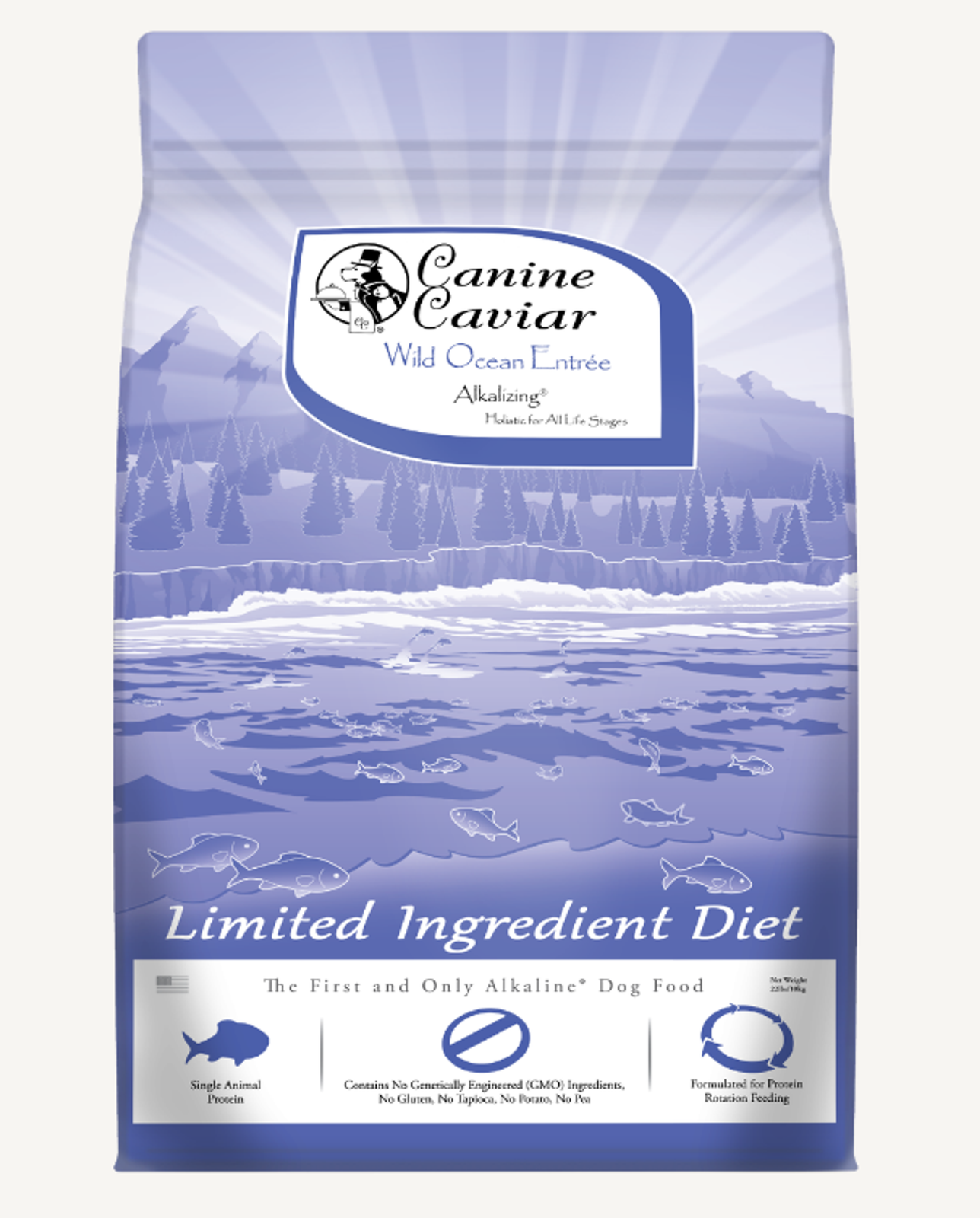 Wild Ocean Limited Ingredient Alkaline Entree All Life Stages, 11 lb