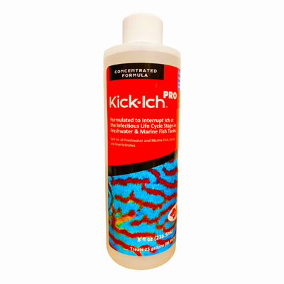 Ruby Reef Kick-Ich PRO - Concentrated Ich Treatment for Fish - 8 oz