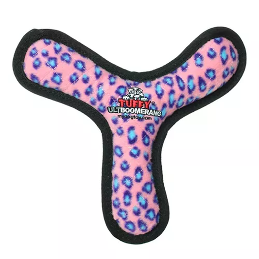 Tuffy Ultimate Boomerang, Large, Pink