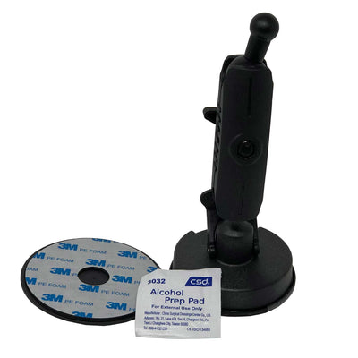 The Buzzard's Roost GPS Dash Mount for Garmin Astro & Alpha – Black