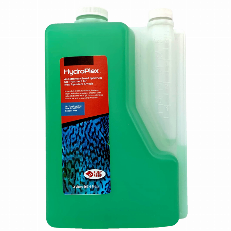Ruby Reef HydroPlex Broad-Spectrum Fish Dip & Parasite Treatment – 2L