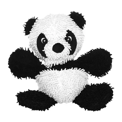 Mighty Microfiber Ball Panda – Durable Large Plush Dog Toy | VIP Products
