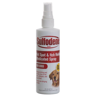 Sulfodene Hot Spot & Itch Relief Spray for Dogs - FDA Approved, 8 oz