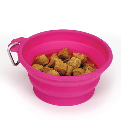 Guardian Gear Bend-A-Bowl | Collapsible Portable Pet Travel Bowl