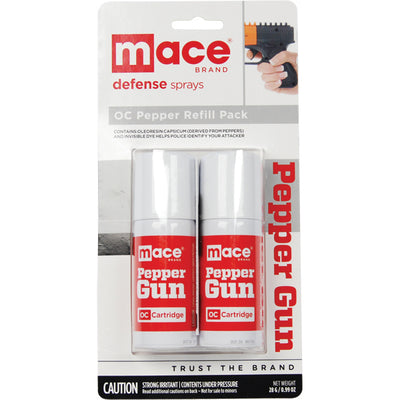 Mace® Pepper Gun Refill Cartridge 2 Pack
