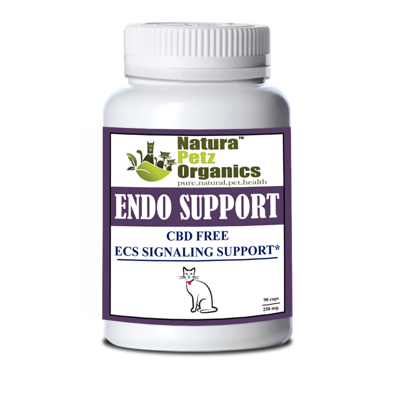 Organic Pet Systems Endo Support Capsules for Cats and Dogs – 150 Count