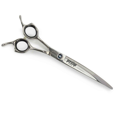 Sensei MG PS 7-Inch Left-Handed Curved Dog Grooming Shears by Pet Edge