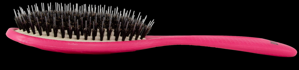 Bass Brushes- The BIO-FLEX Shine Shine & Condition Hair Brush Oval Shape, Green2