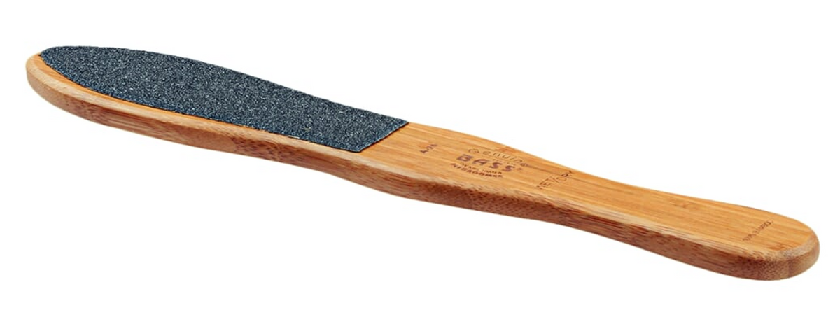 Bass Brushes- Pad Buffer Pure Bamboo Handle, , Dark Bamboo