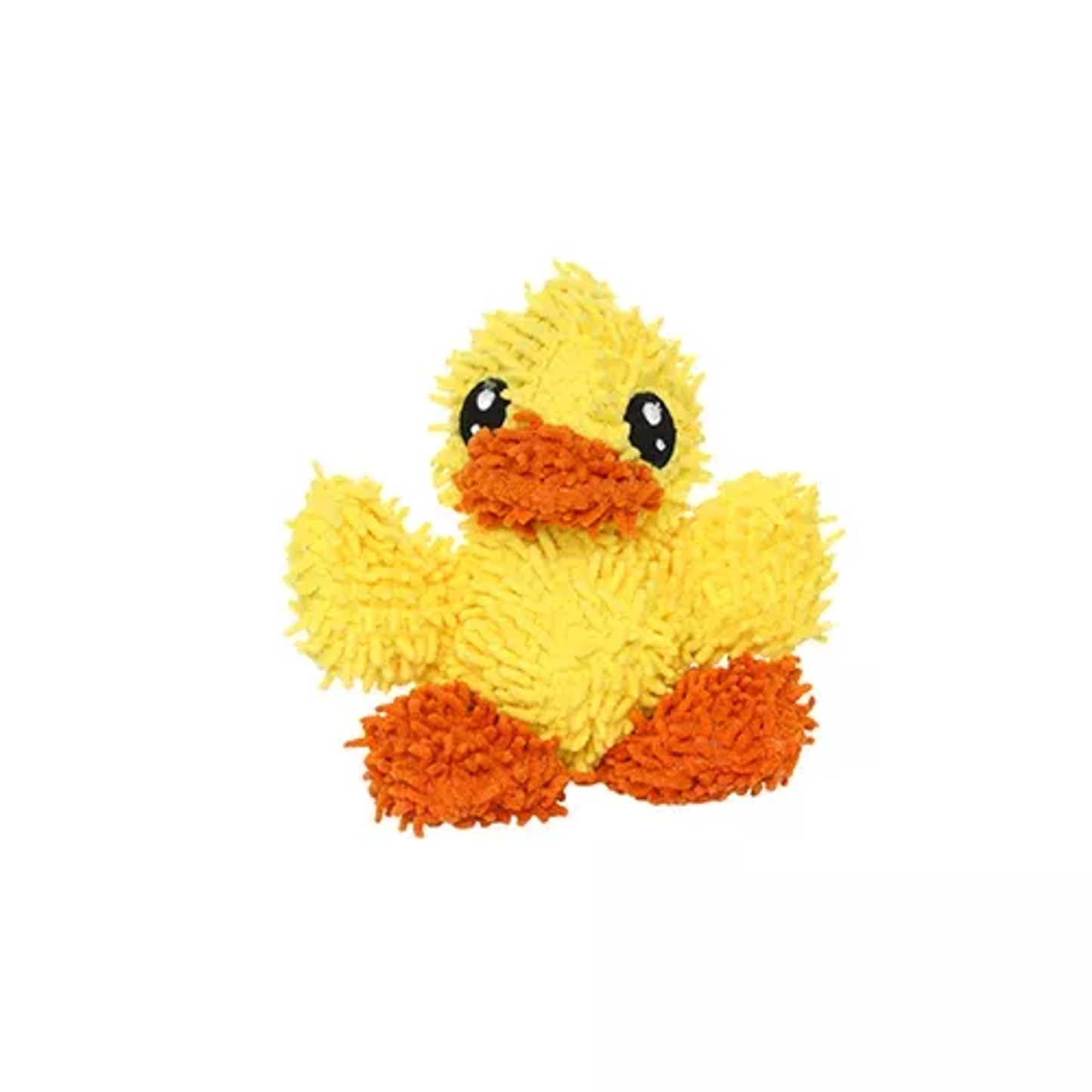 Mighty Jr Microfiber Ball Duck – Durable Plush Dog Toy by VIP Products