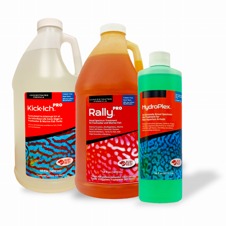 Ruby Reef PRO 64+Hydro Bundle | Rally PRO, Kick-Ich PRO & HydroPlex Dip