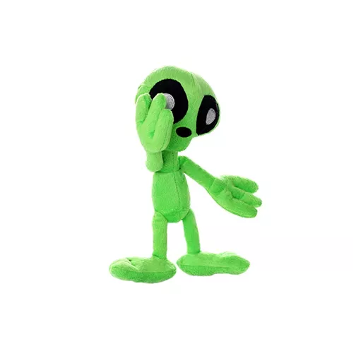 Mighty Jr Liar Alien Dog Toy – Durable Plush Interactive Toy, Green