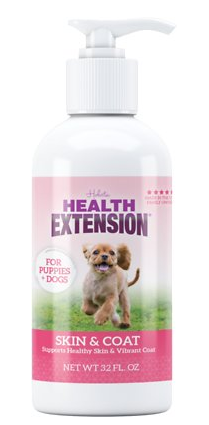 Health Extension Skin and Coat Supplement – Omega 3 & 6 Liquid, 32oz