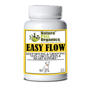 easy flow keep moving grooving vein circulation heart dog 500 mg 90 cap