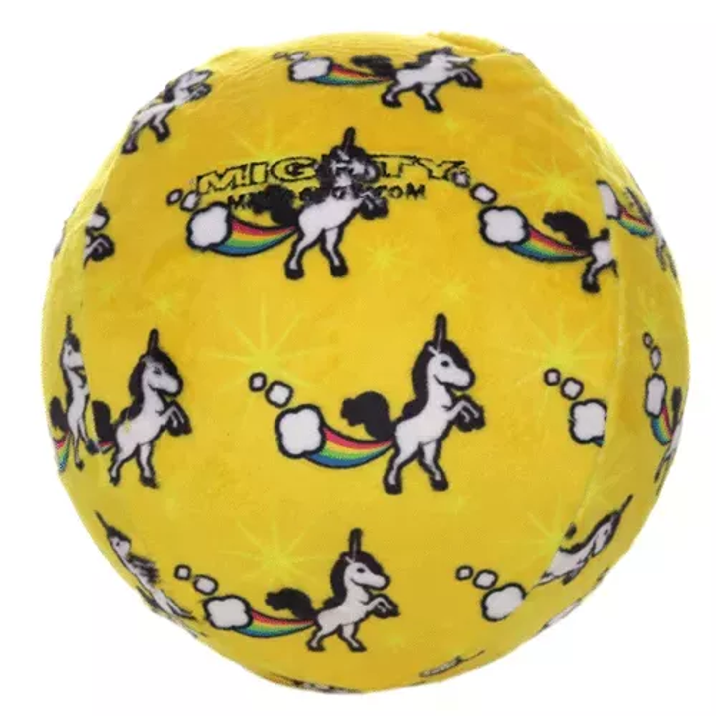 Mighty Ball Large Unicorn Dog Toy – Durable Interactive Tug Toy