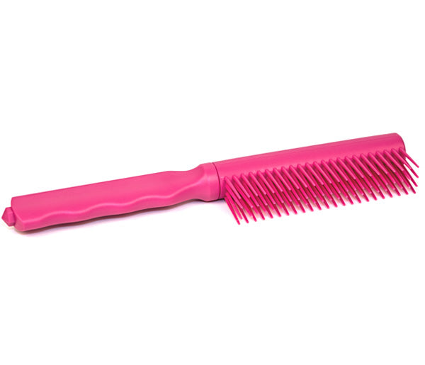 Safety Technology Pink Styling Brush Knife – ABS Plastic Self-Defense Tool