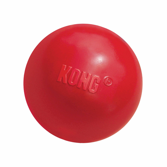 KONG(R) Ball w/Hole Dog Fetch Toy, Medium/Large