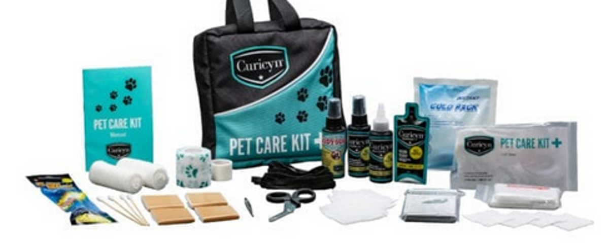 Curicyn Pet First Aid Kit – 35 Piece Portable Travel Care Set