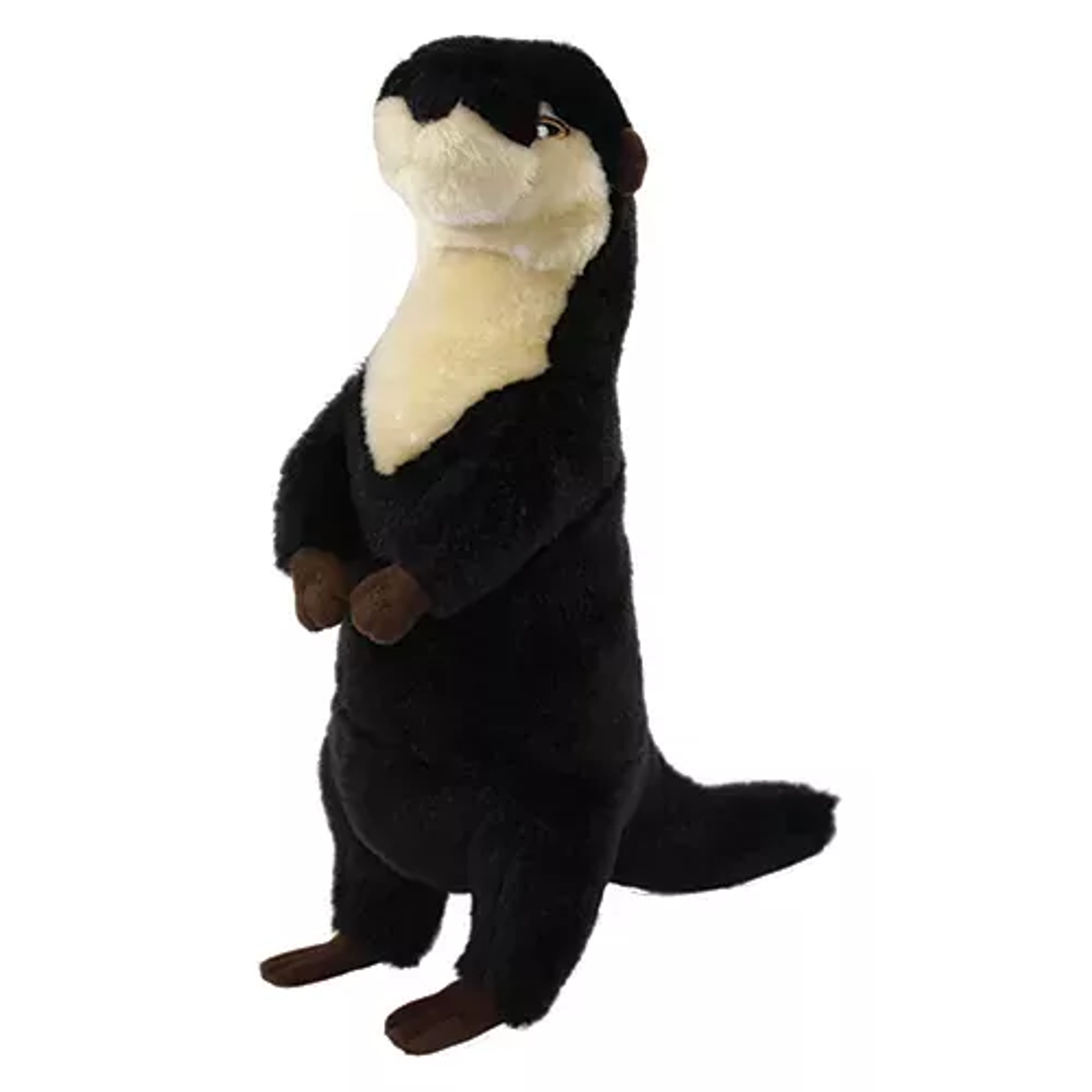 Mighty Safari Meercat Plush Dog Toy | Large Black & White Tug Toy