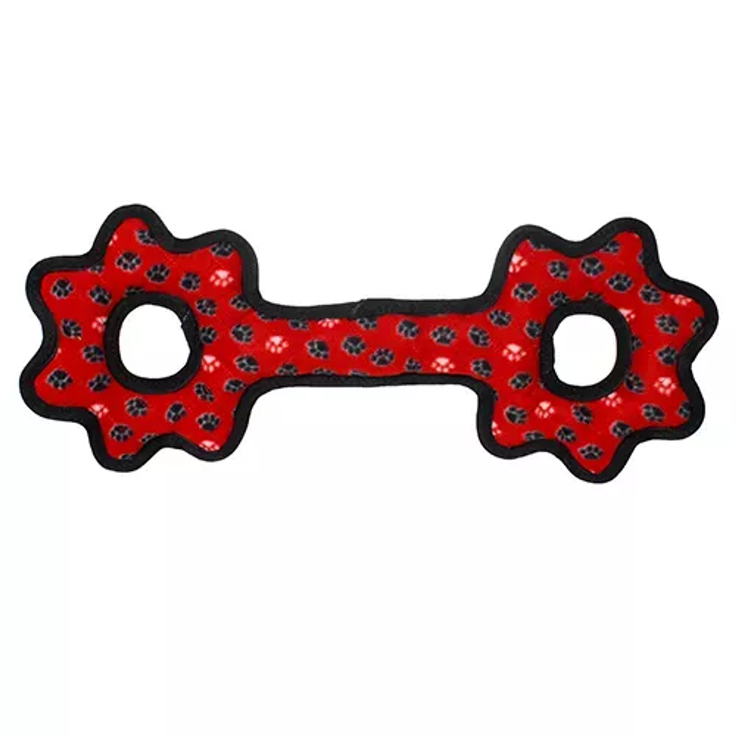 Tuffy Ultimate Tug-O-Gear Durable Dog Toy | Large Red Interactive Tug
