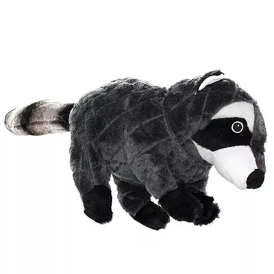Mighty Nature Raccoon Dog Toy – Large Plush Interactive Tug Toy