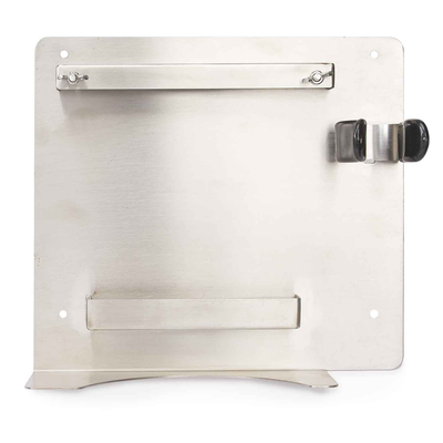 Pet Edge PowerDri System Canister Wall Mount – Stainless Steel Bracket