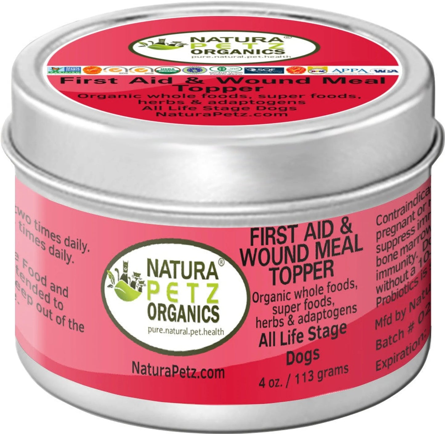 Organic Pet Systems First Aid & Wound Meal Topper - Turkey for Cats & Dogs