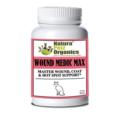 wound medic max caps master wound skin coat cat 90 caps 250 mg