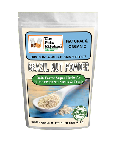 brazil nut skin coat weight gain dog cat holistic 8 oz