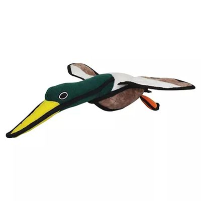 Tuffy Barnyard Duck Durable Dog Toy – Large Interactive Tug Toy