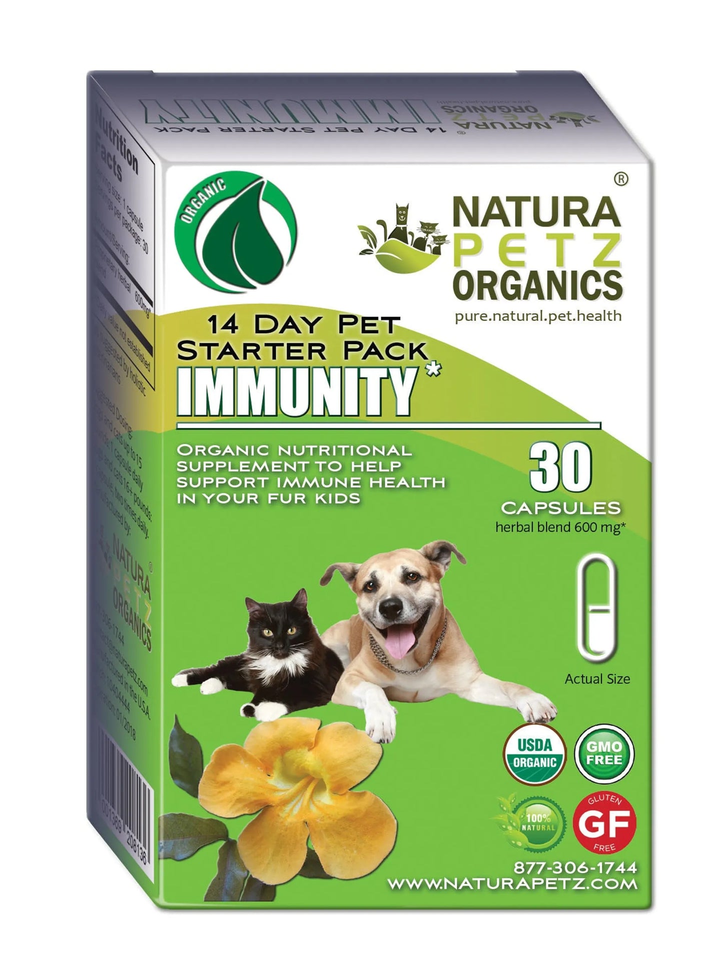 Immunity Starter Pk, Cat Cap