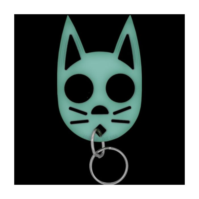 Cat Strike Self-Defense Keychain | Glow in the Dark