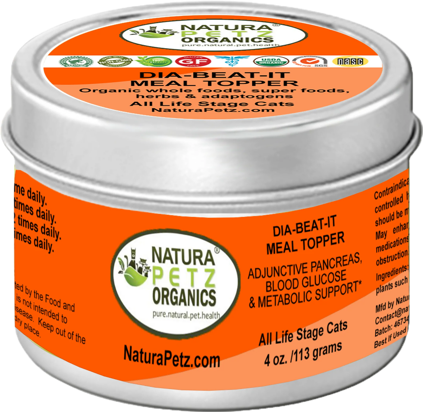 Max Meal Topper - Adjunctive Chronic Pain & NerveDogs And Cats, 4 Oz. Cat