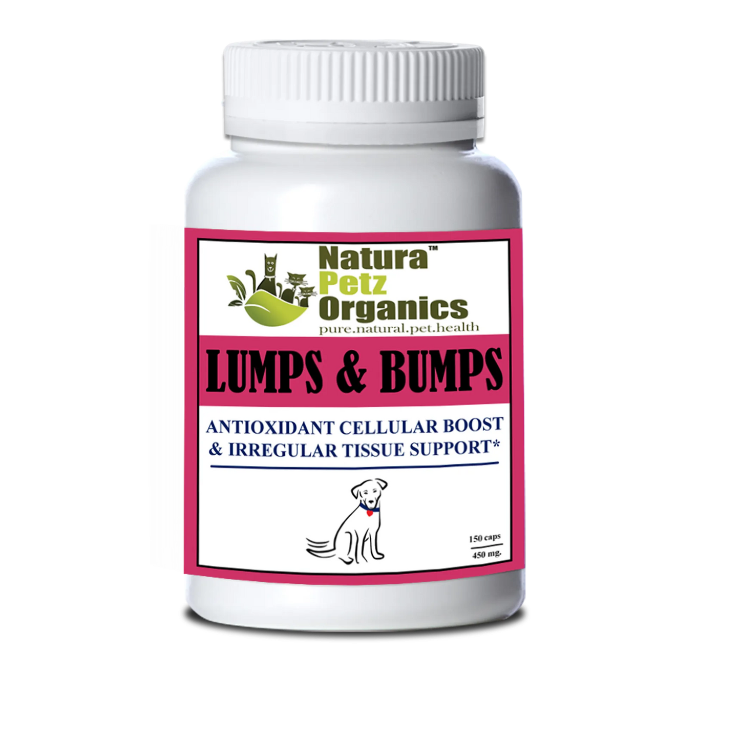 Organic Pet Systems Lumps and Bumps Dog & Cat Supplement – 150 Capsules