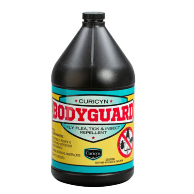 Curicyn BodyGuard Fly, Flea & Tick Insect Repellent - Non-Toxic, 1 Gal