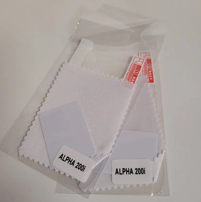 The Buzzard's Roost Alpha 200i Screen Protector 2 pack Clear