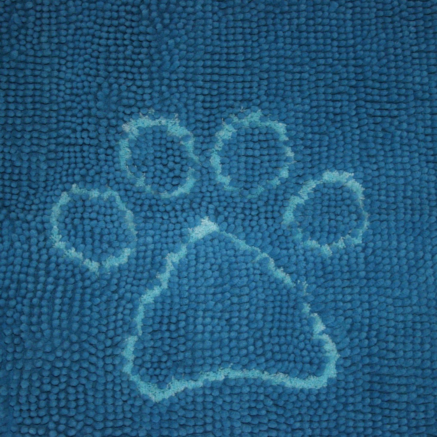 DGS Pet Products Dirty Dog Microfiber Doormat - Large Aqua 35" x 26"