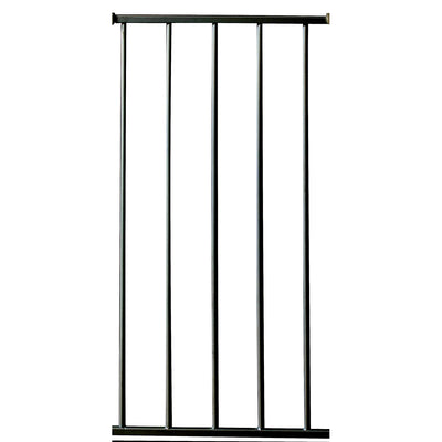 Kidco Pressure Mounted Extension Kit 12" Black 12" x 29.5"