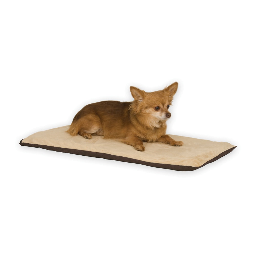 K&H Pet Products Heated Thermo-Pet Mat | Mocha | 14" x 28"