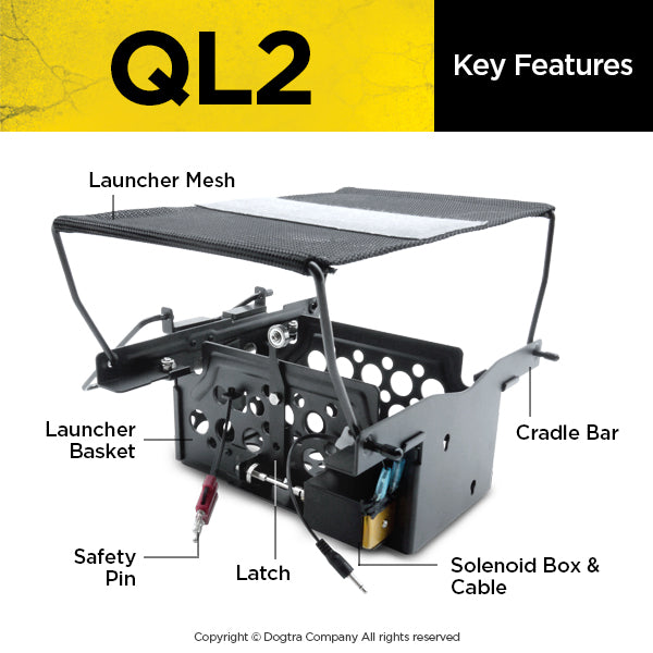 Dogtra QL2 Quail Bird Launcher – Vented Training Tool for Field Dogs