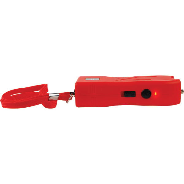 Runt 80M Volt Stun Gun | LED Flashlight & Pin - Red