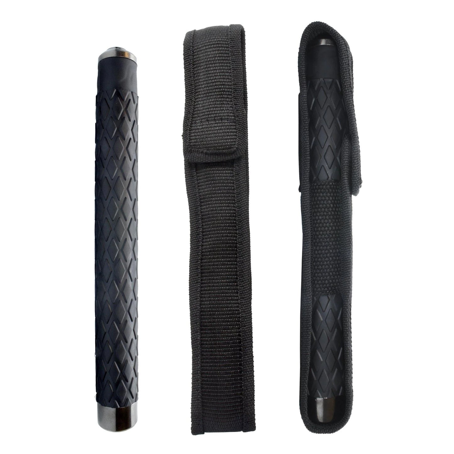26" Expandable Steel Baton Hiking Baton with Nylon Holster