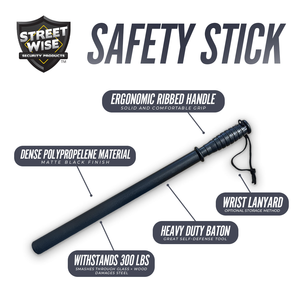 Streetwise Safety Stick 21" - Baton