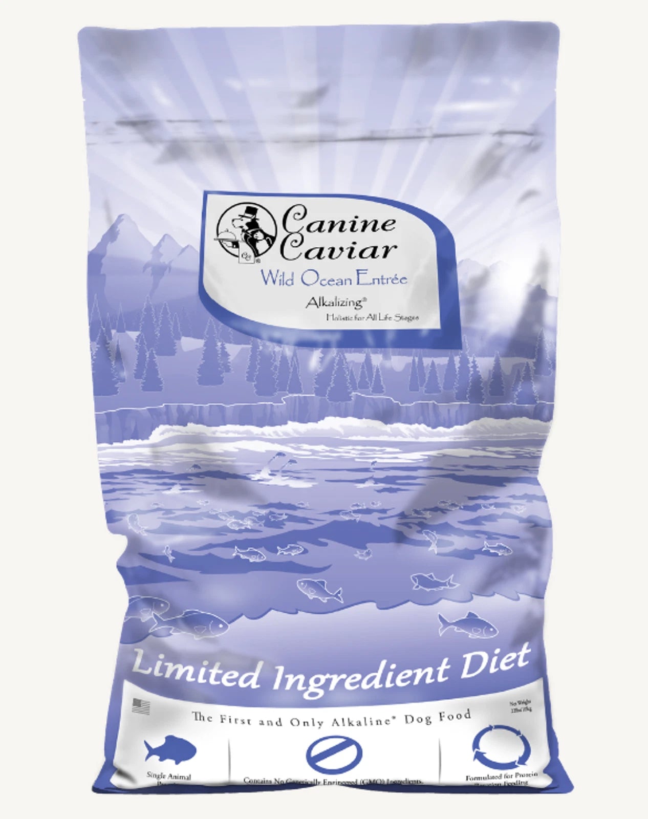 Wild Ocean Limited Ingredient Alkaline Entree All Life Stages, 22 lb