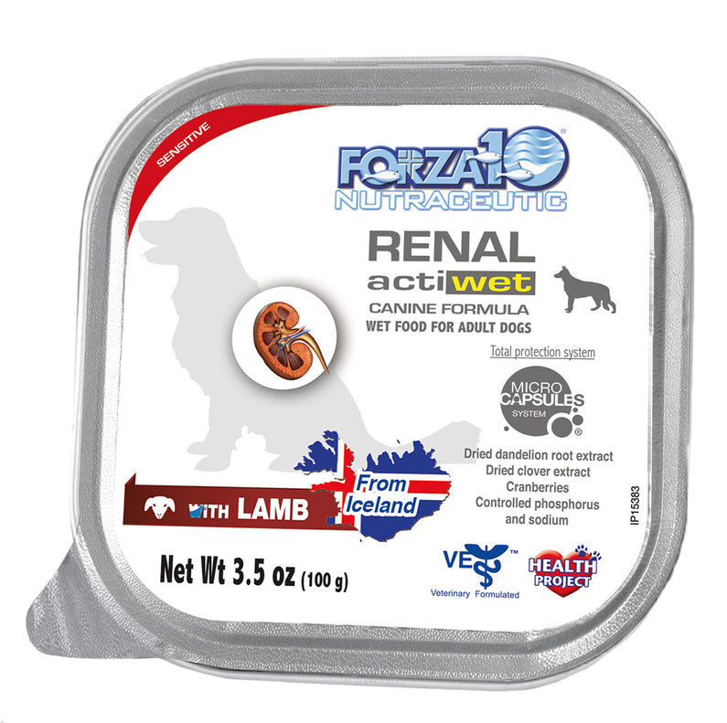 Forza10 Actiwet Renal Support Canned Dog Food - 3.5-oz/32 Pk