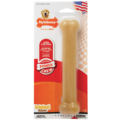 Nylabone Power Chew Dog Toy – Giant Monster Bone for Dental Care