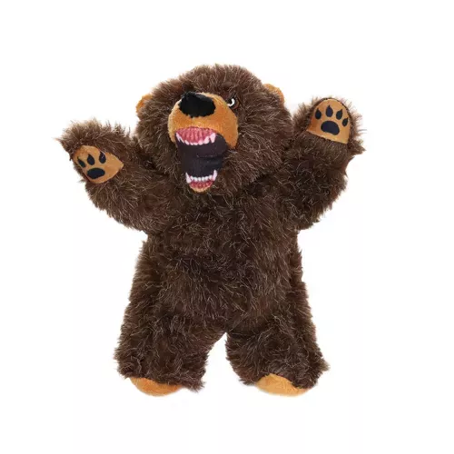 Mighty Jr Angry Animals Bear – Durable Plush Dog Toy by VIP Products