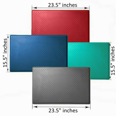 Mr. Peanut's Silicone Pet Food Mat – Large Waterproof Feeding Mat