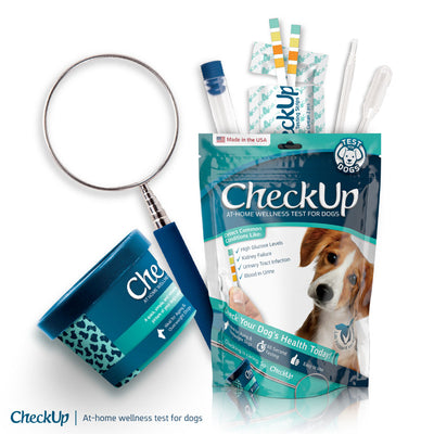 Coastline Global CheckUp At Home Dog Urinalysis and Wellness Test Kit
